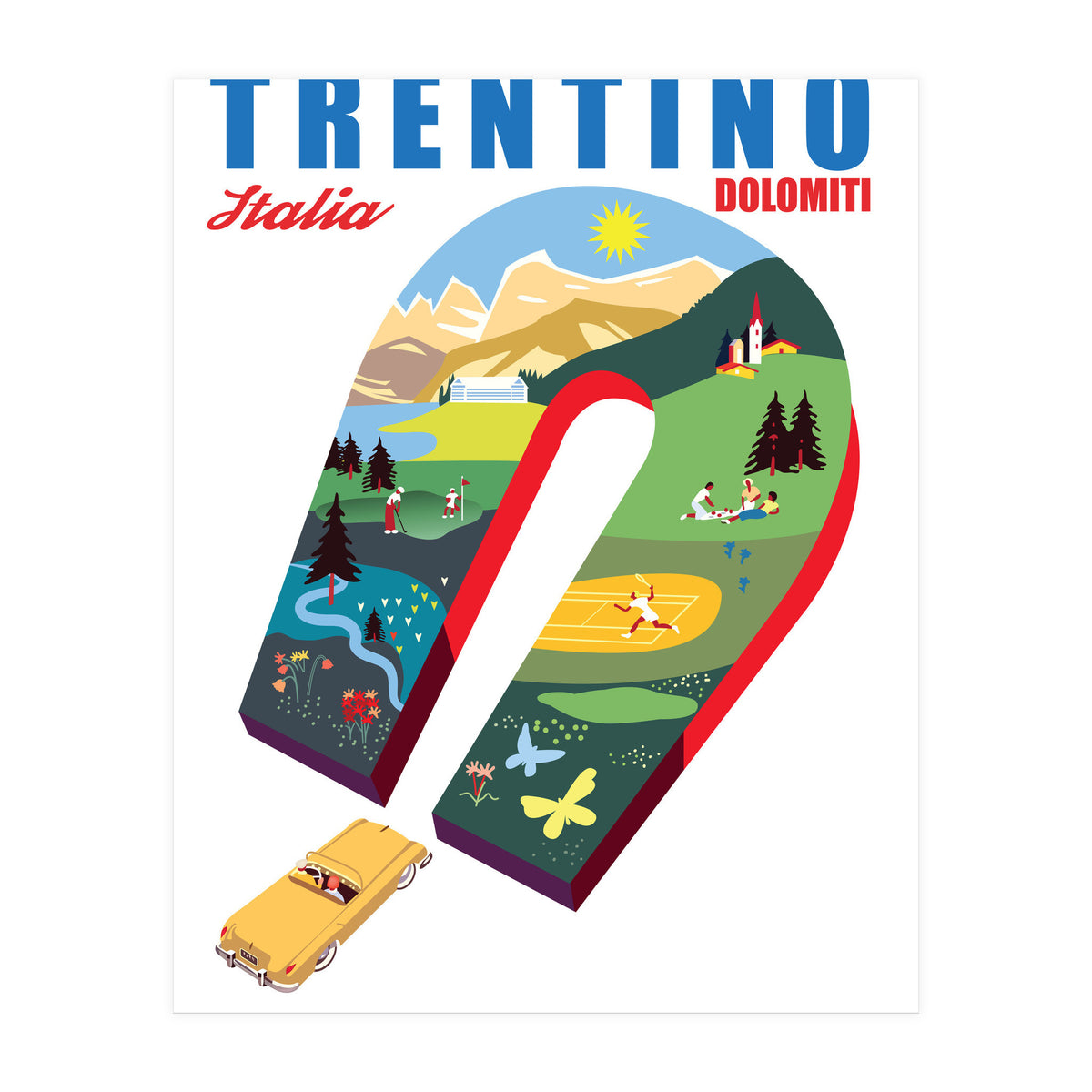 Trentino, Dolomiti, Italy (Print Only)