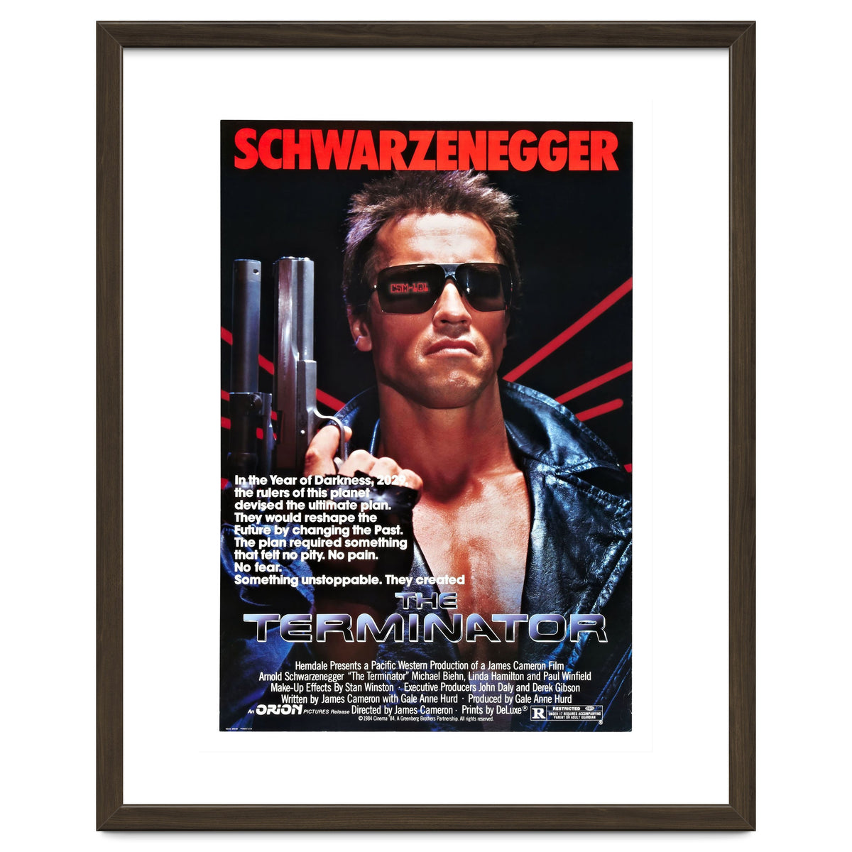 THE TERMINATOR (1984), directed by JAMES CAMERON.