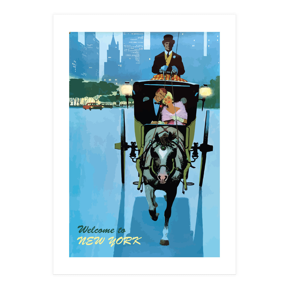 New York Romantic Ride (Print Only)