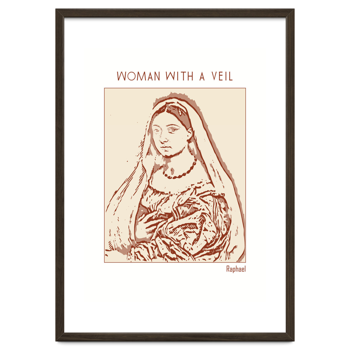 Woman With A Veil – Raphael