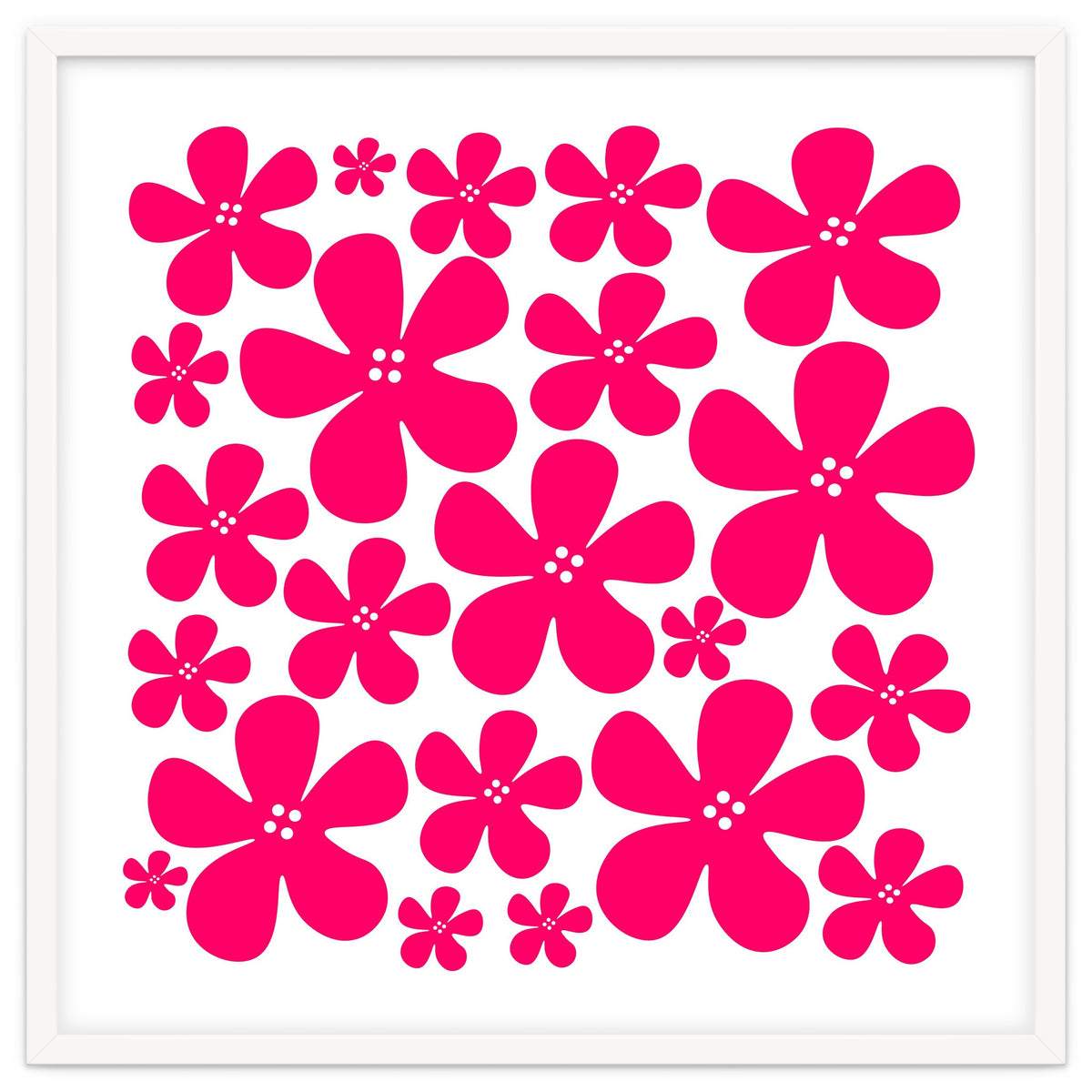 Pink Flowers Pattern