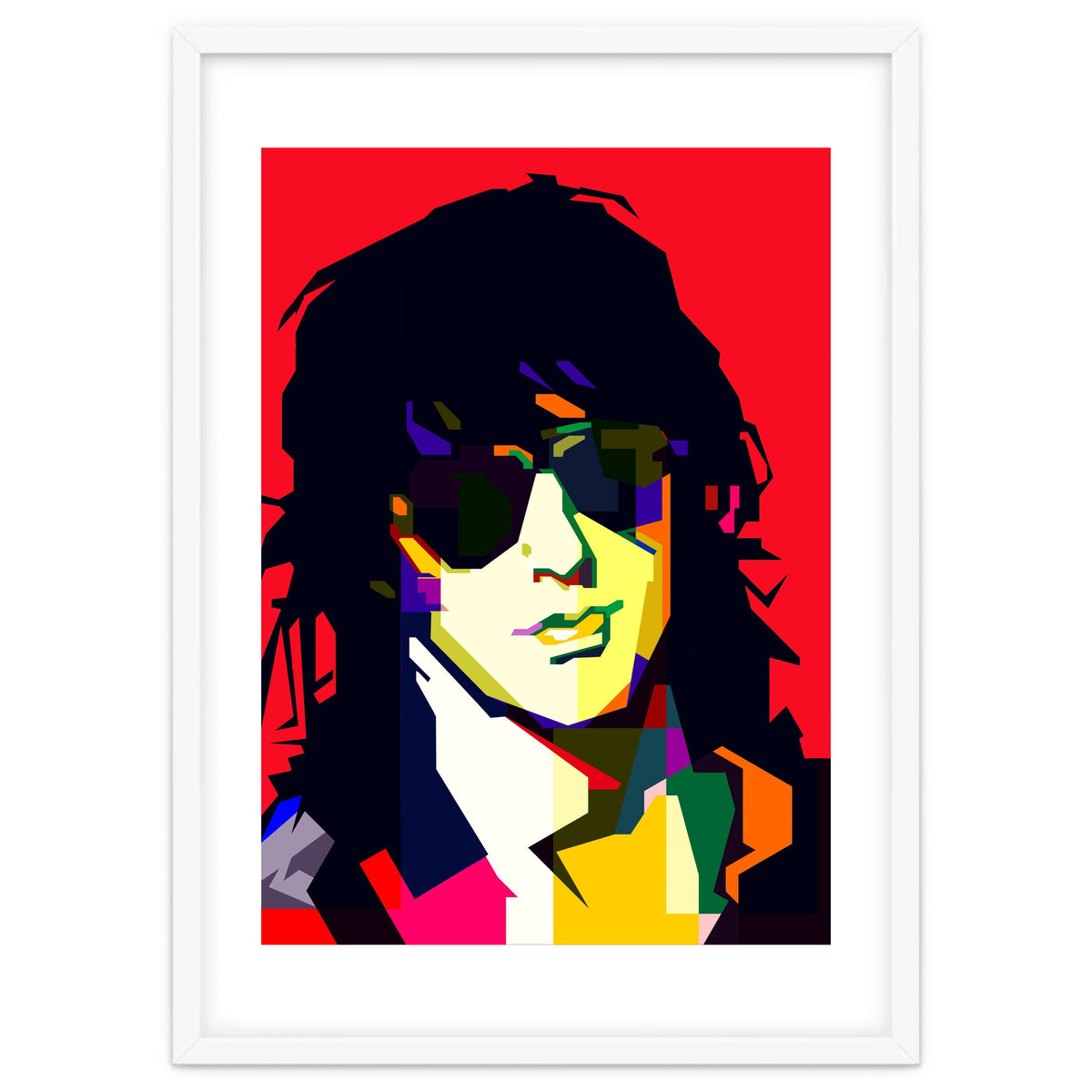 Izzy Stradlin Guitarist Pop Art WPAP