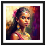 Golden Garland Sinhalese Portrait thumbnail