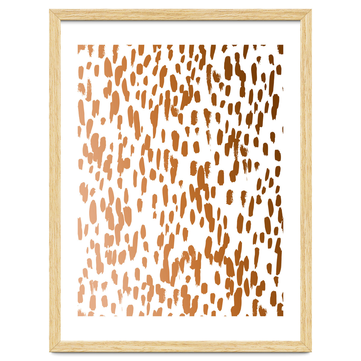 Copper Brushstrokes #society6 #decor #interiors