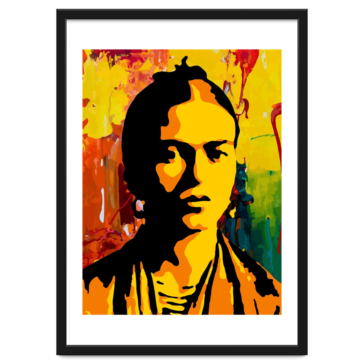 Frida Kahlo Abstract 2
