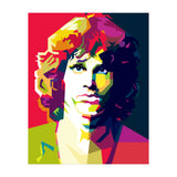 Jim Morrison Legendary Rock Pop Art WPAP (Print Only) thumbnail
