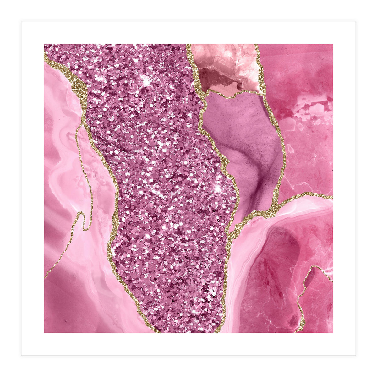 Agate Glitter Dazzle Texture 03 (Print Only)