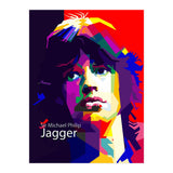 Sir Michael Philip Jagger Pop Art Wpap (Print Only) thumbnail