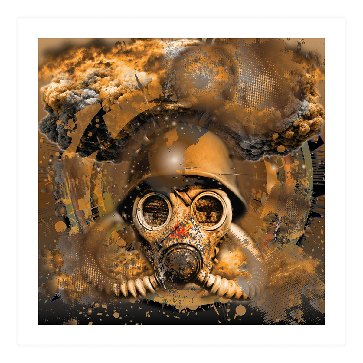 Atomic Bomb Gas Mask (Print Only)