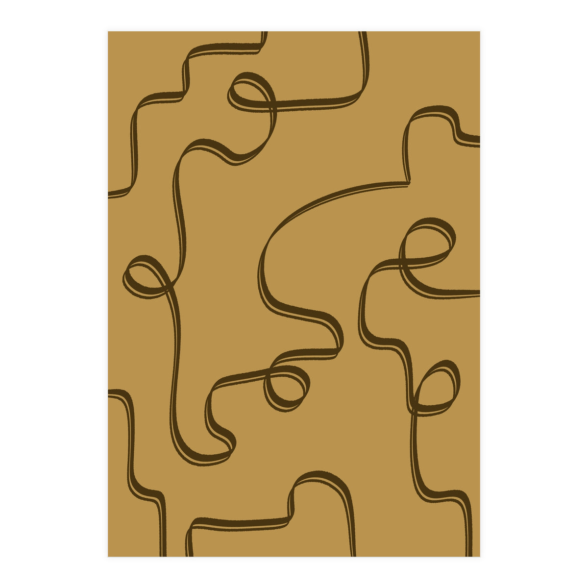 Ribbon Dance on Sand (Print Only)