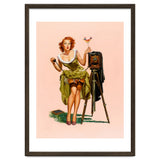 Sexy Pinup Woman On Photo Session thumbnail