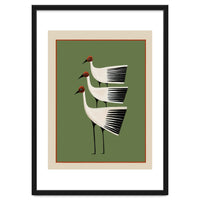 Striped Bird Trio I