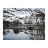 Residential house along the lake (Print Only) thumbnail