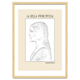 La Bella Principessa – Leonardo Da Vinci Ascii Art thumbnail