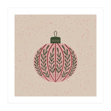 Christmas globe with branches (Print Only) thumbnail