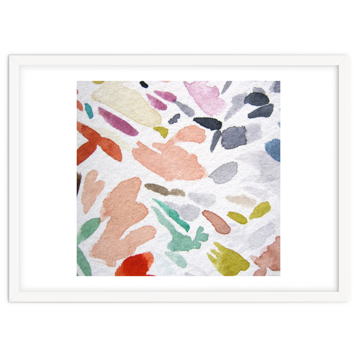 Abstract, Watercolor, Art Print, Viddy Pop The Mood Room