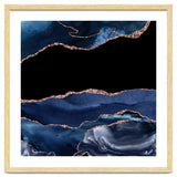 Navy & Rose Gold Agate Texture 16 thumbnail