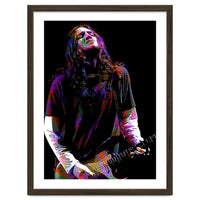 John Frusciante American Musician Guitarist Colorful