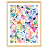 Colorful Watercolor Crystals and Gems thumbnail
