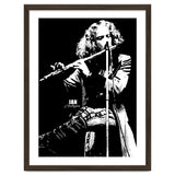 Ian Anderson British Musician Legend in Grayscale thumbnail