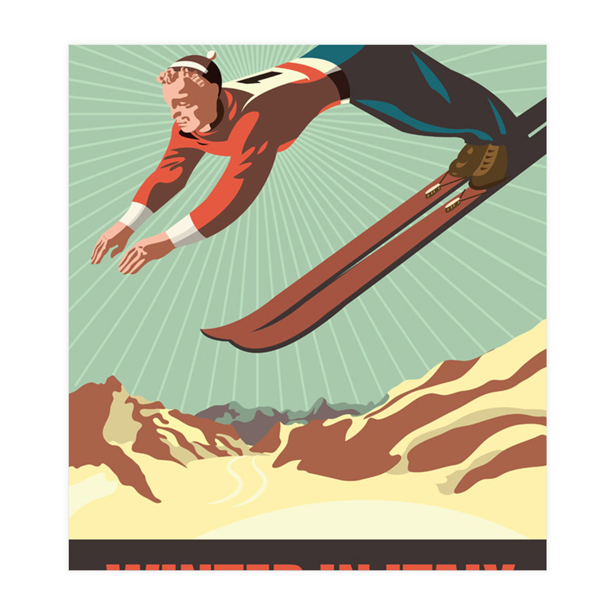 Winter In Italy (Print Only)