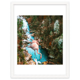 Flamingo Forest #society6 #decor #buyart thumbnail