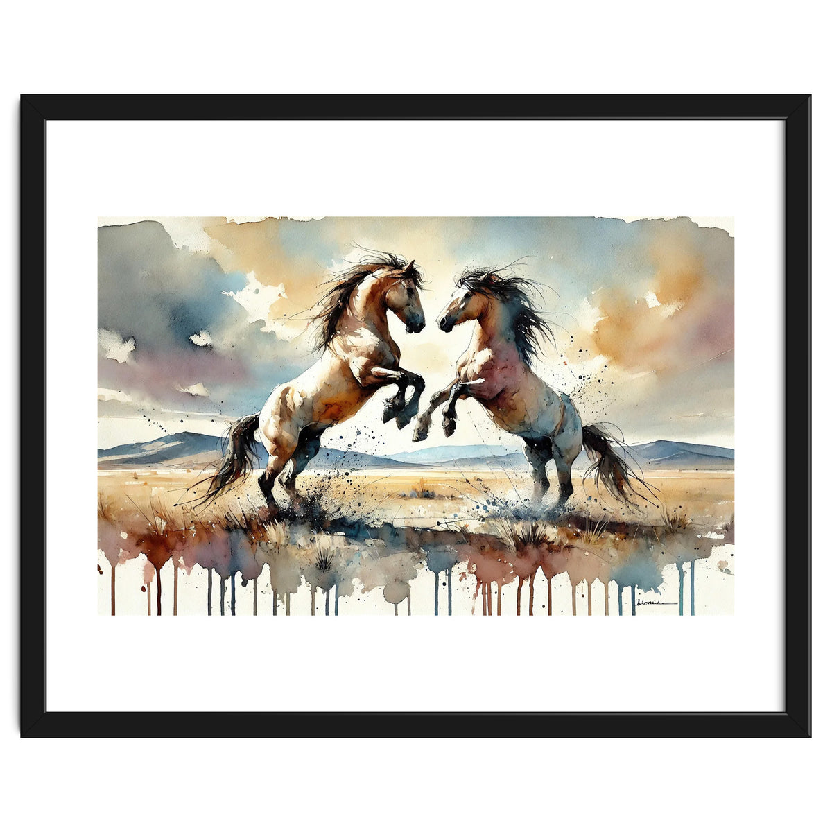 Rearing Horses