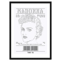 Receipt Art Madonna