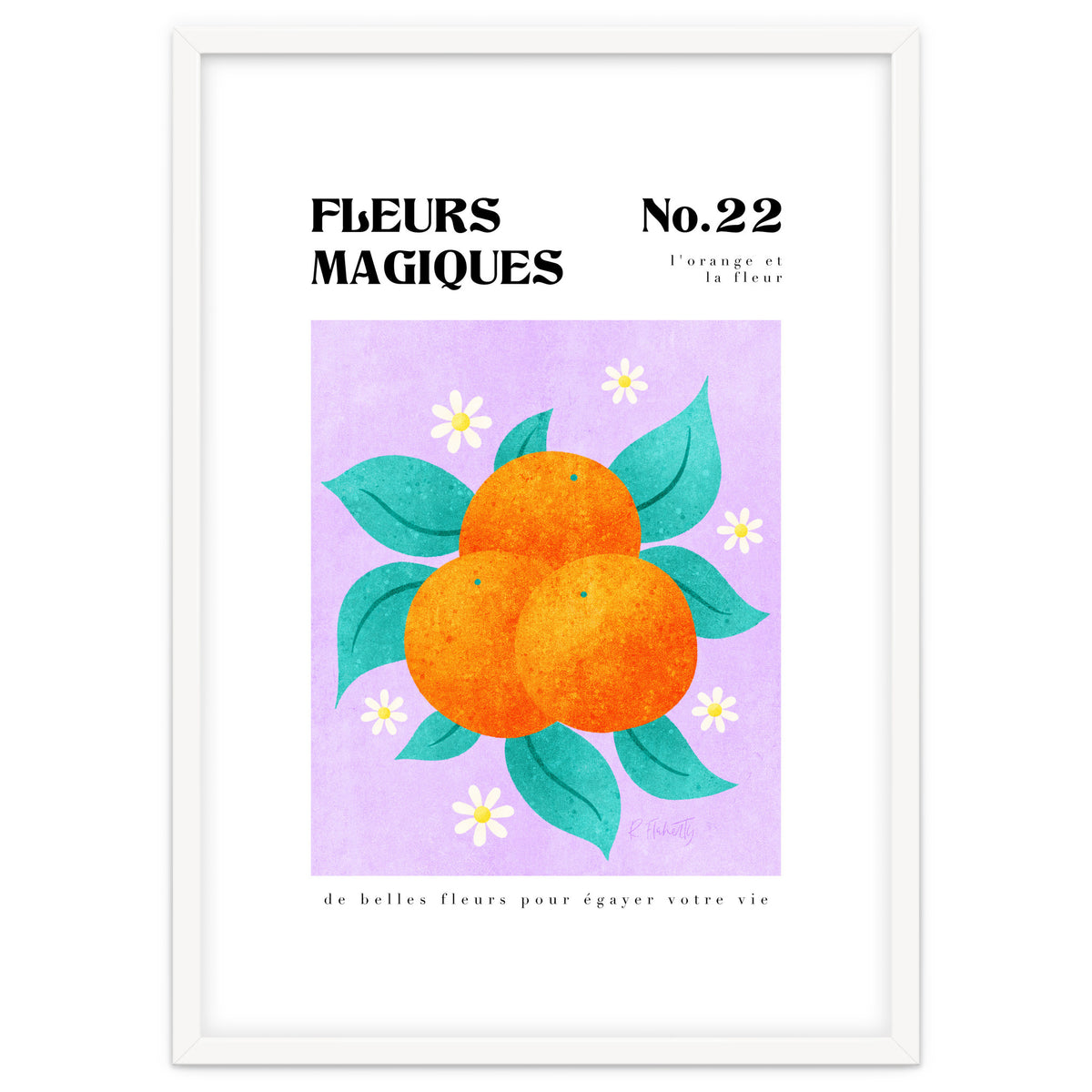 Magical Flowers No.22 Orange Bossom