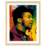 Fred Hampton Colorful Abstract Art thumbnail