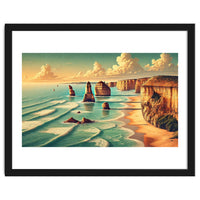 Vintage Australia, Great Ocean Road Poster