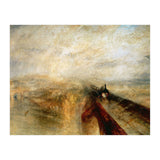 Joseph Mallord William Turner / 'Rain, Steam and Speed (The Great Western Railway)', 1844. (Print Only) thumbnail