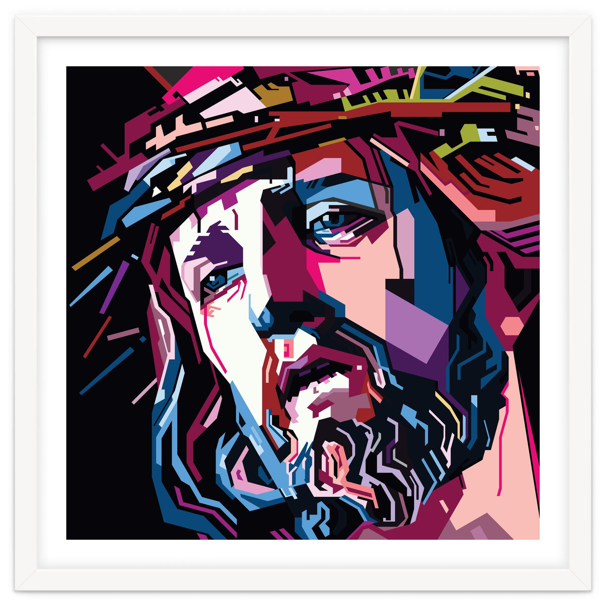 Jesus Christ Style WPAP