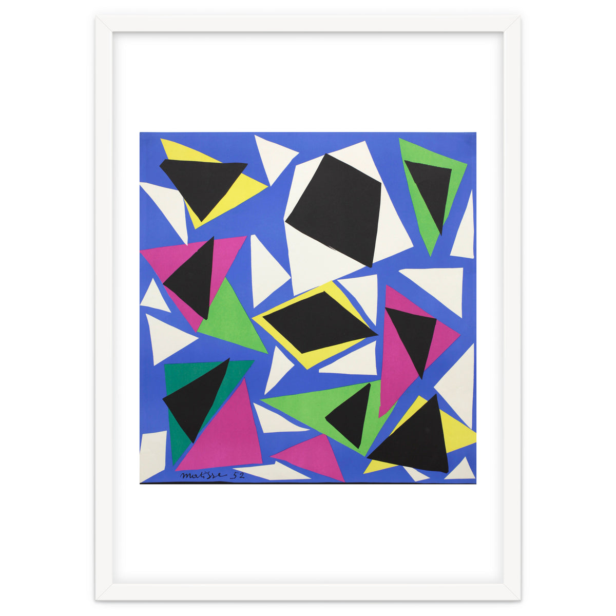 Gouaches Découpées – Henri Matisse Exhibition Poster