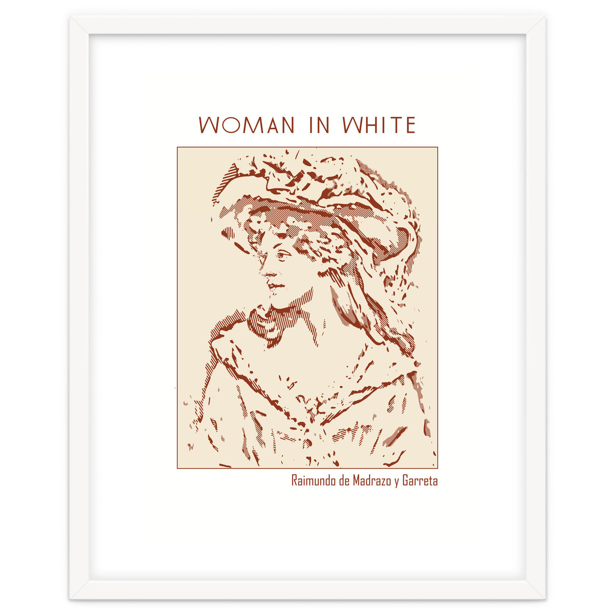 Woman In White – Raimundo De Madrazo Y Garreta