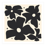Abstract Monochrome Flowers 3 (Print Only) thumbnail