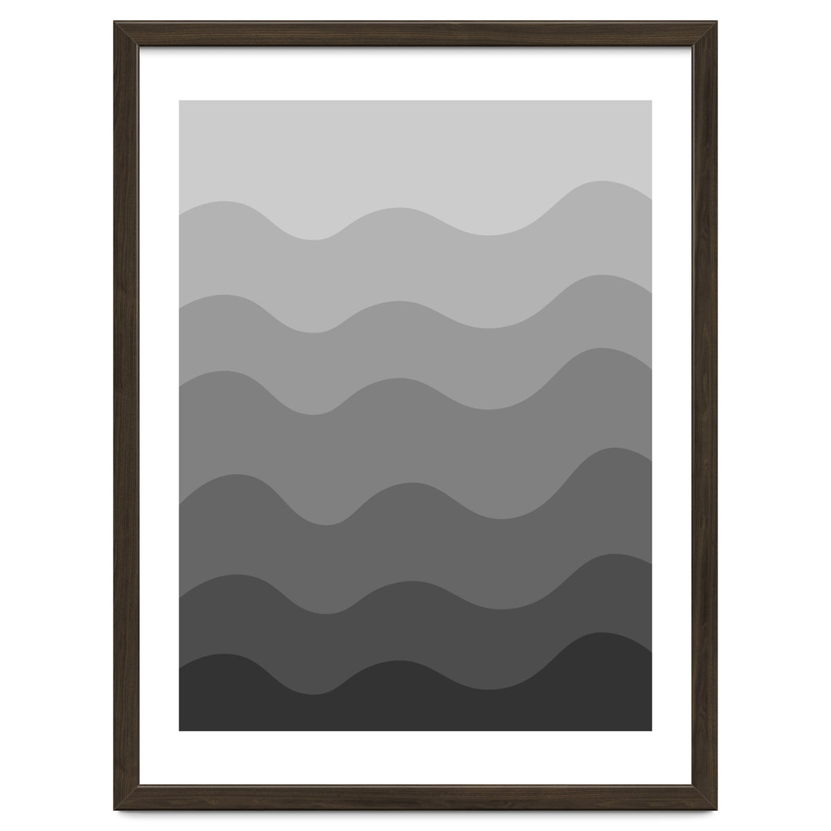 Grey gradient design
