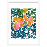 Lemons | Watercolor Modern Boho Botanical Painting | Pastel Summer Jungle Garden Juicy Fresh thumbnail