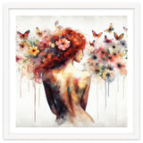 Butterfly Profile In Bloom thumbnail