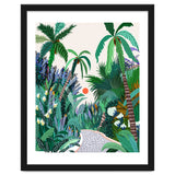 The Urban Jungle Route, Botanical Tropical Nature Plants, Forest Bohemian Eclectic Trees, Exotic Garden Palm Travel Boho thumbnail