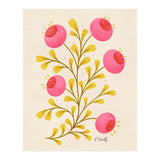 Vintage Pink Floral (Print Only) thumbnail
