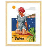 Istria, Swimmer on the Beach thumbnail