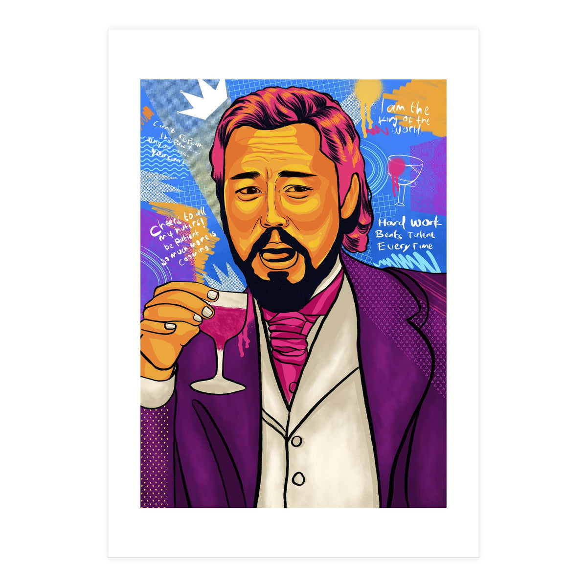 Laughing Leo Meme  (Print Only)