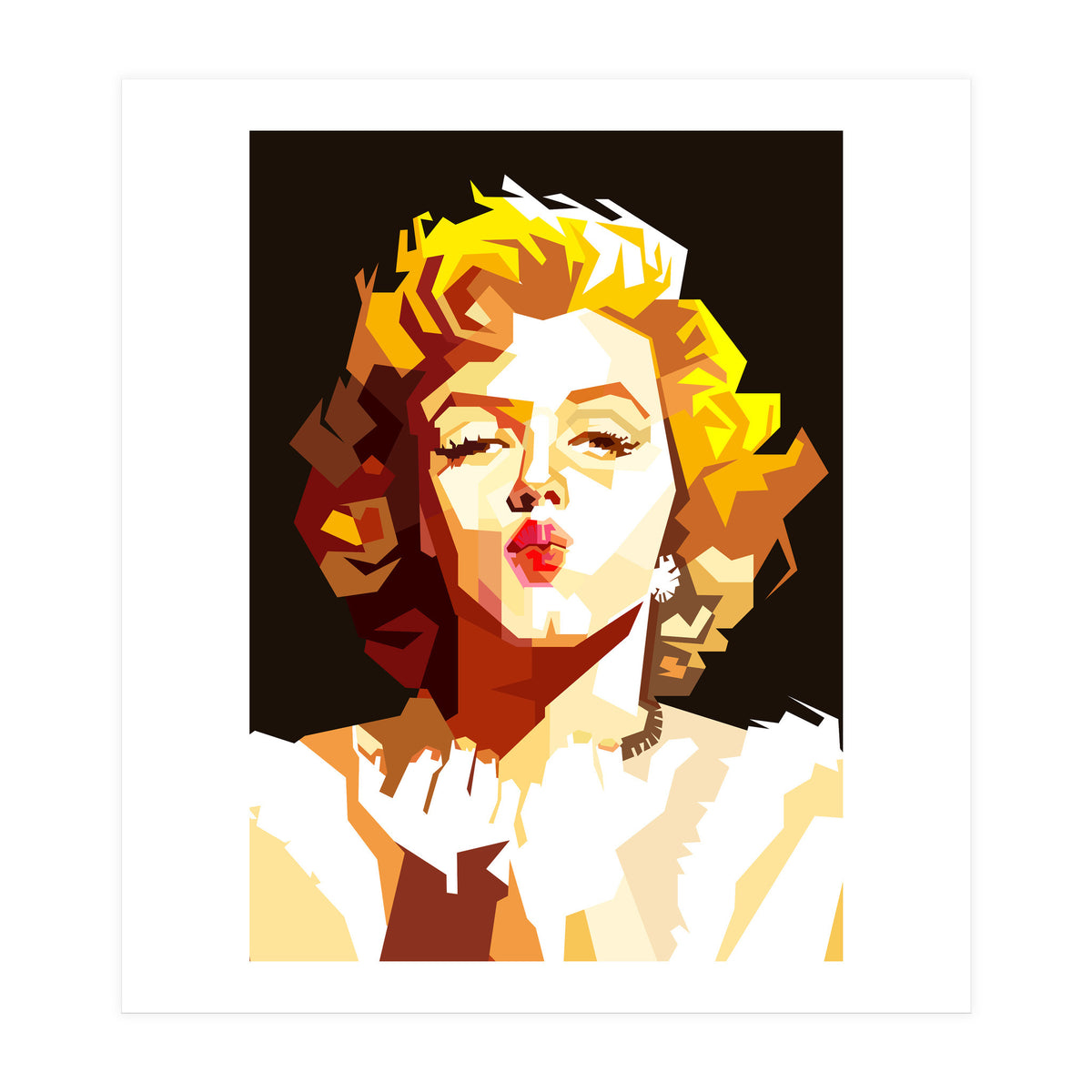 Marilyn Monroe Vintage Illustration Trending Now (Print Only)