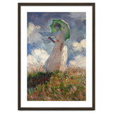 Claude Monet / 'The Woman with a Parasol', 1886, Oil on canvas, 131 × 88 cm. SUZANNE HOSCHEDE. thumbnail