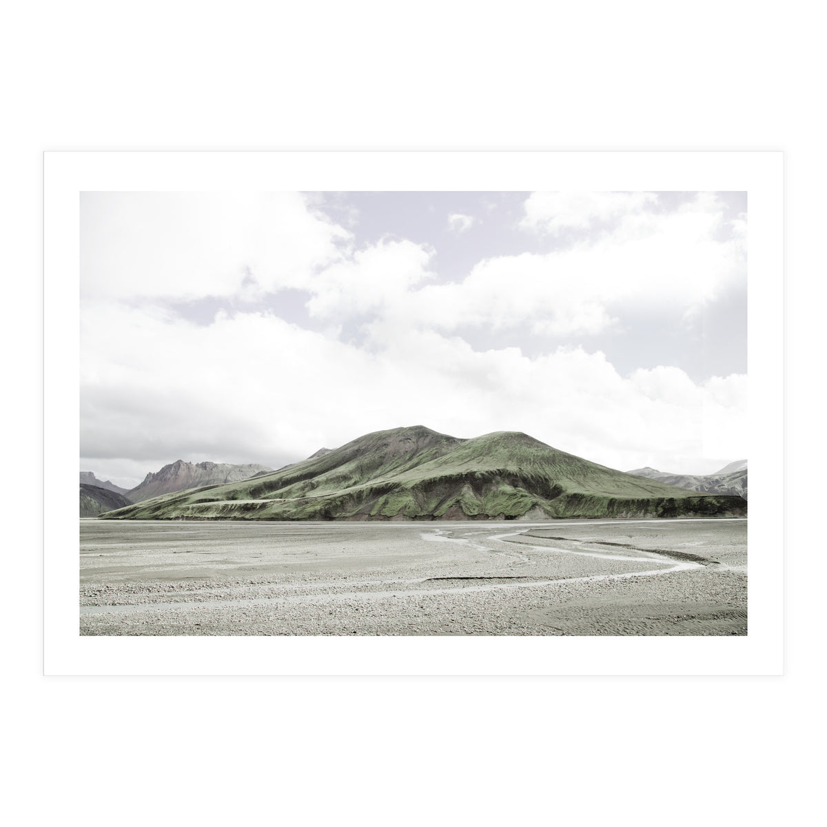 GREEN MOUNTAIN - ICELAND (Print Only)