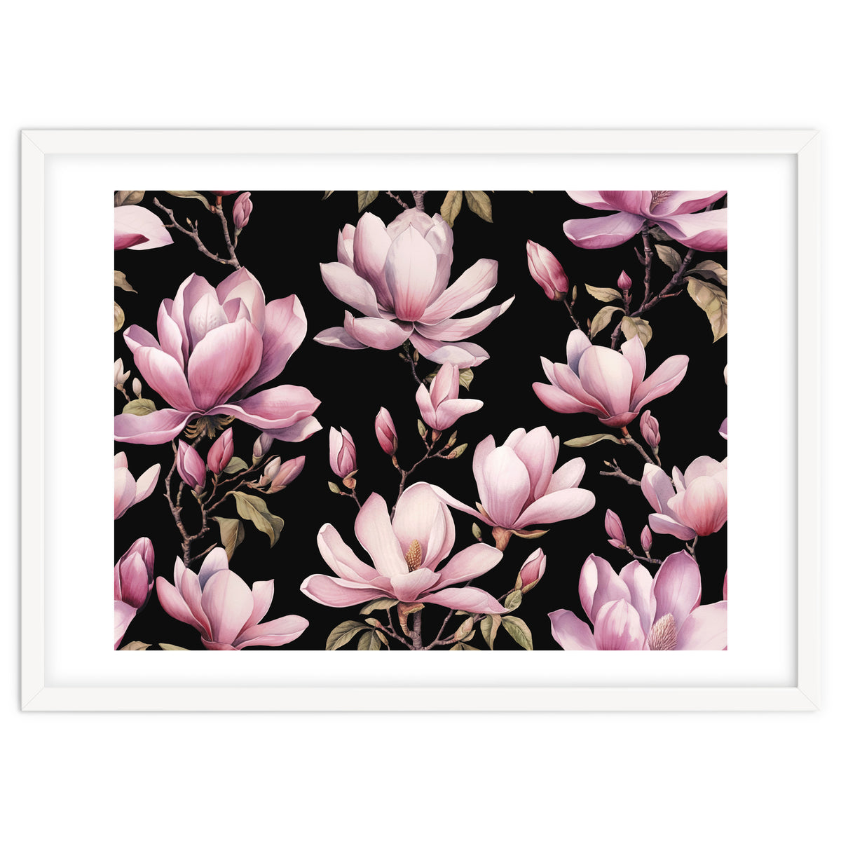 Magnolia Spring Romance Black