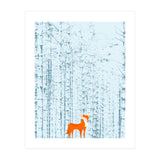 Fox Lost In The Woods (Print Only) thumbnail