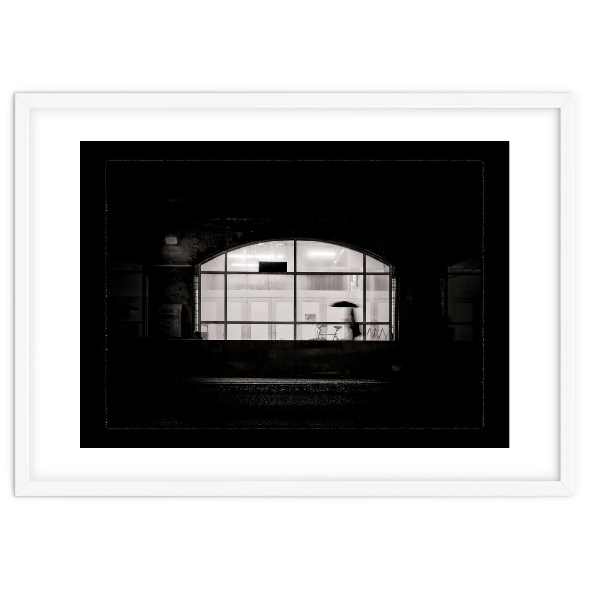 Under The Overpass No 6 with Border