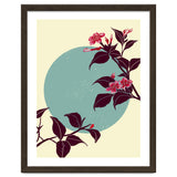 Pink flowers on a blue moon thumbnail